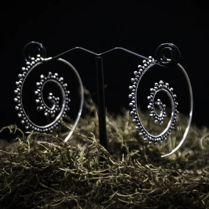Earrings spiral