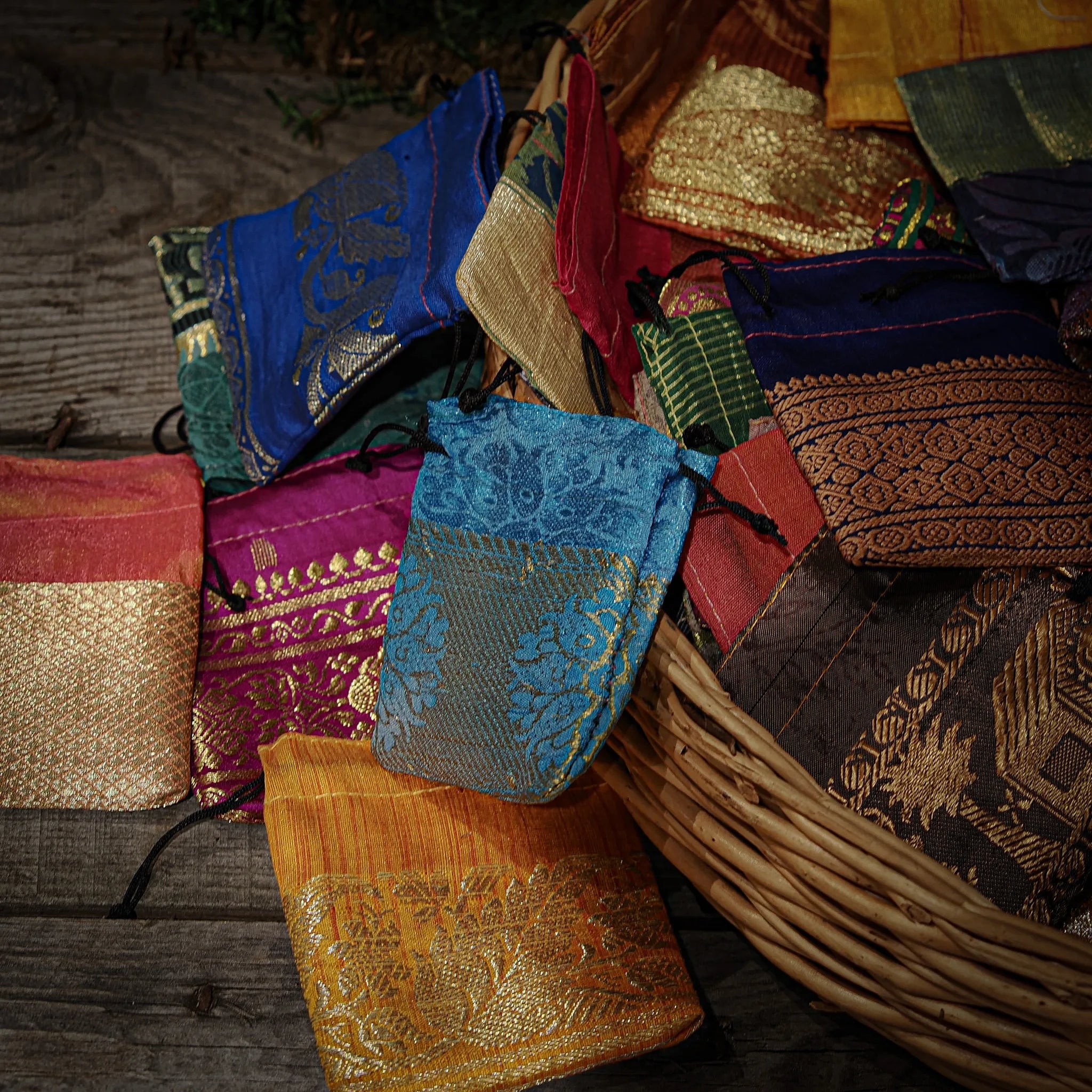 Tygpåsar i återvunnet material