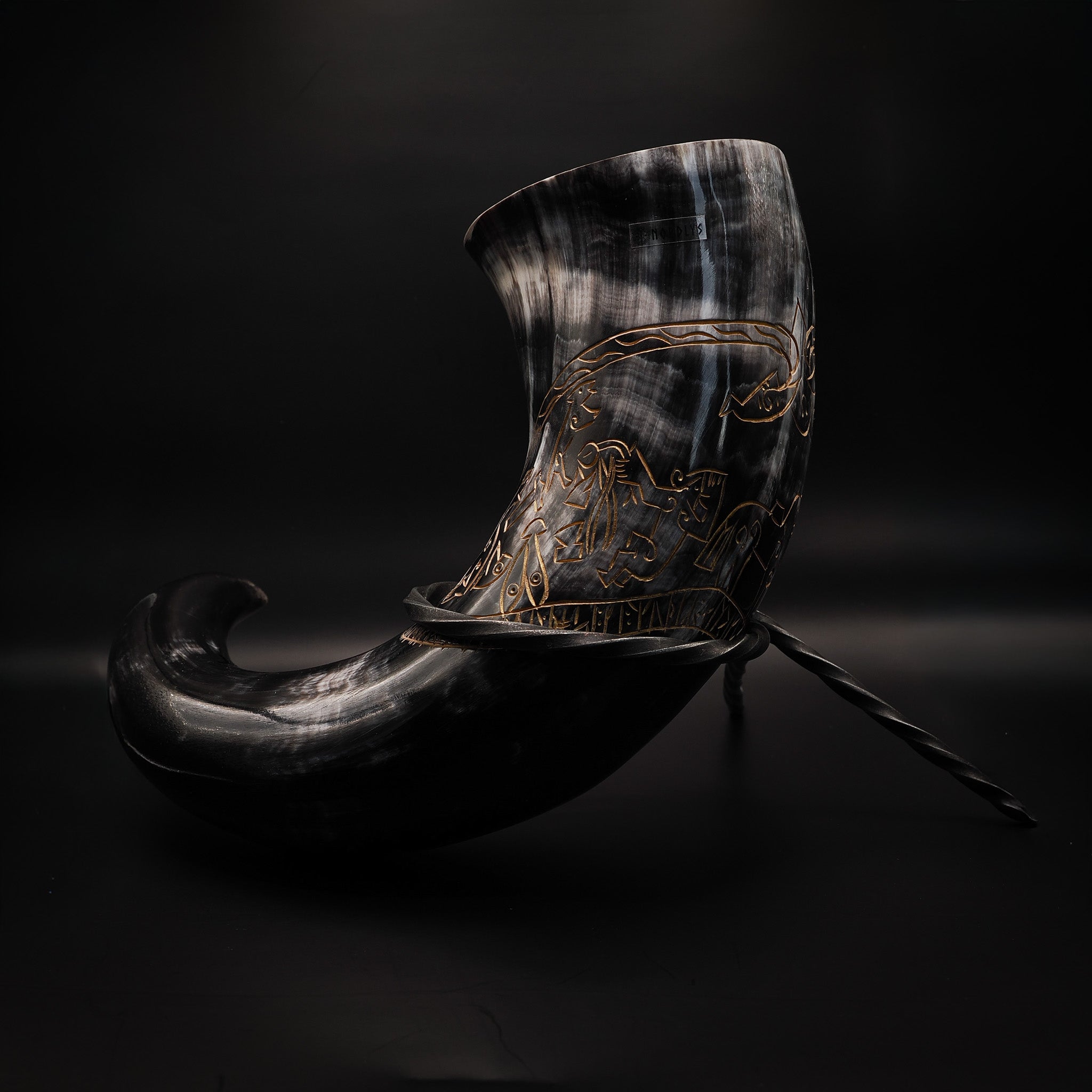 Dryckeshorn Sigurd guld