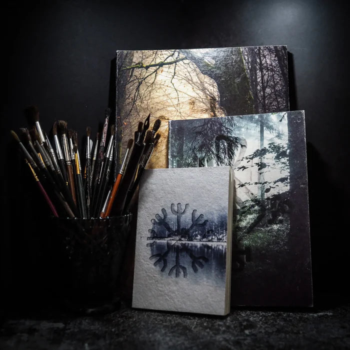 Watercolor pad A4, vegvisir