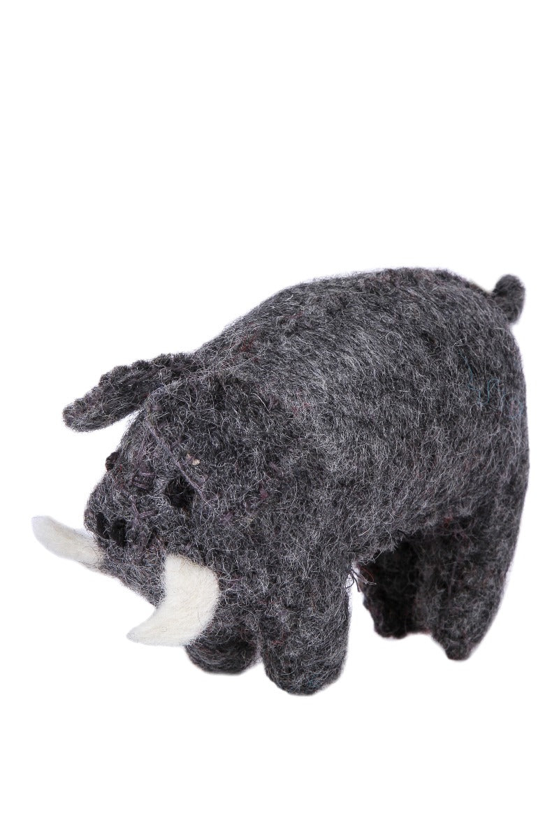 Felted pig