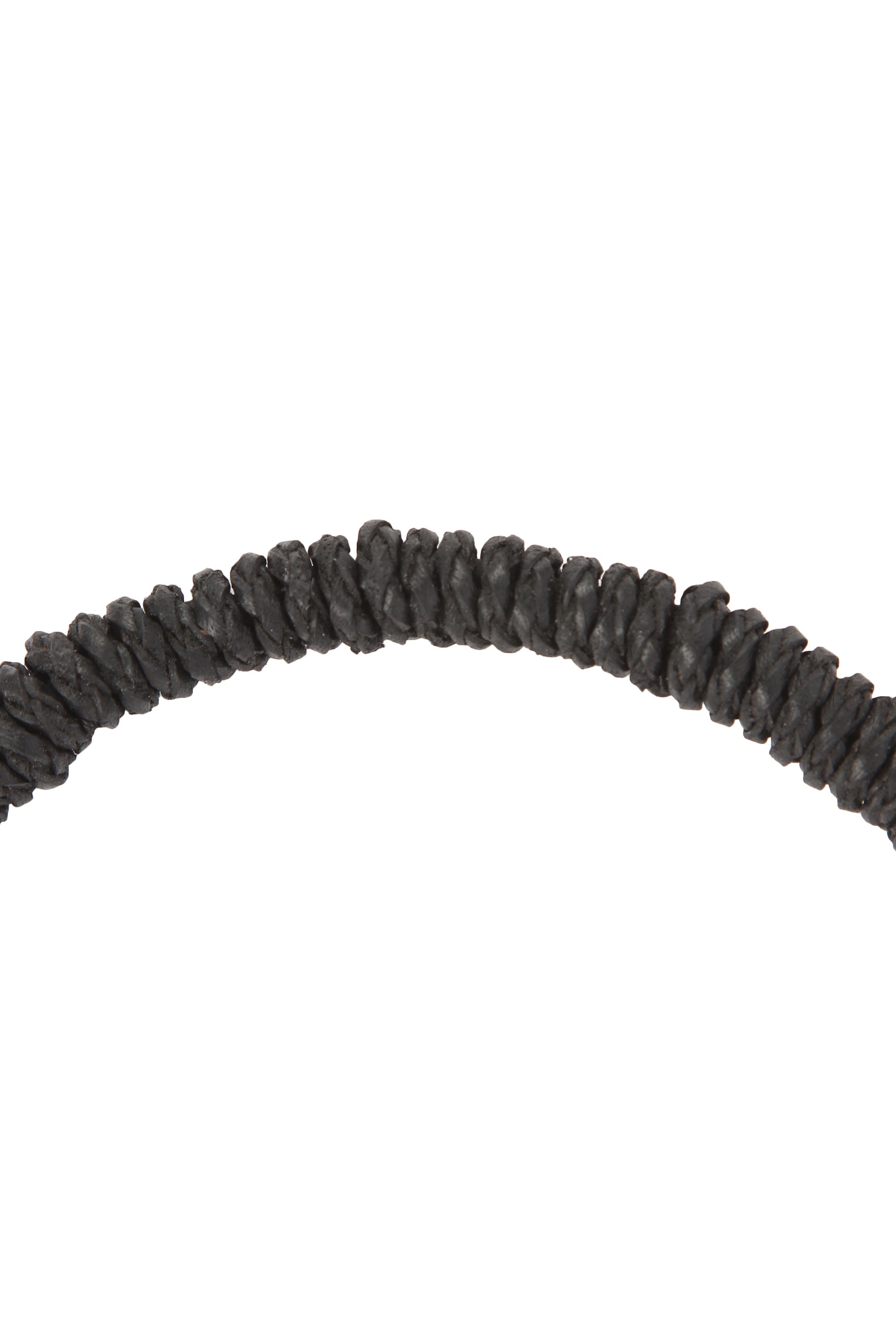 Brokk Svart läderarmband