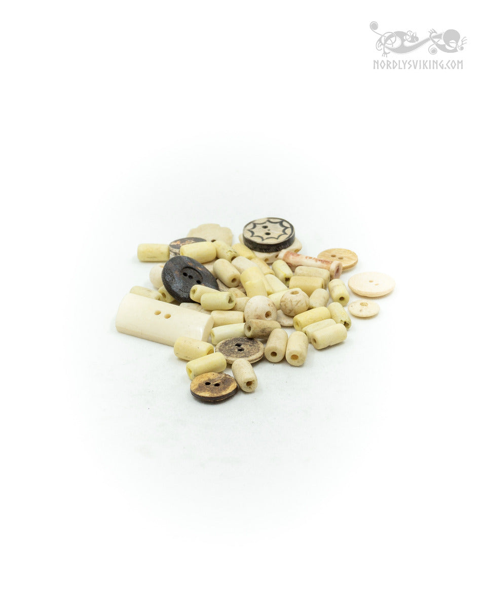 Olika benpärlor 100 g