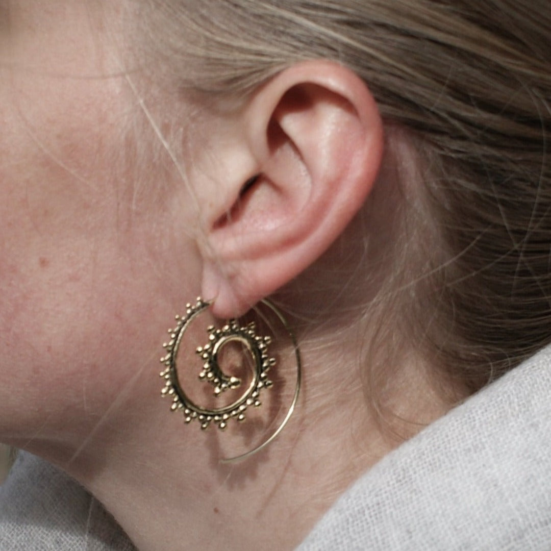 Örhängen spiral