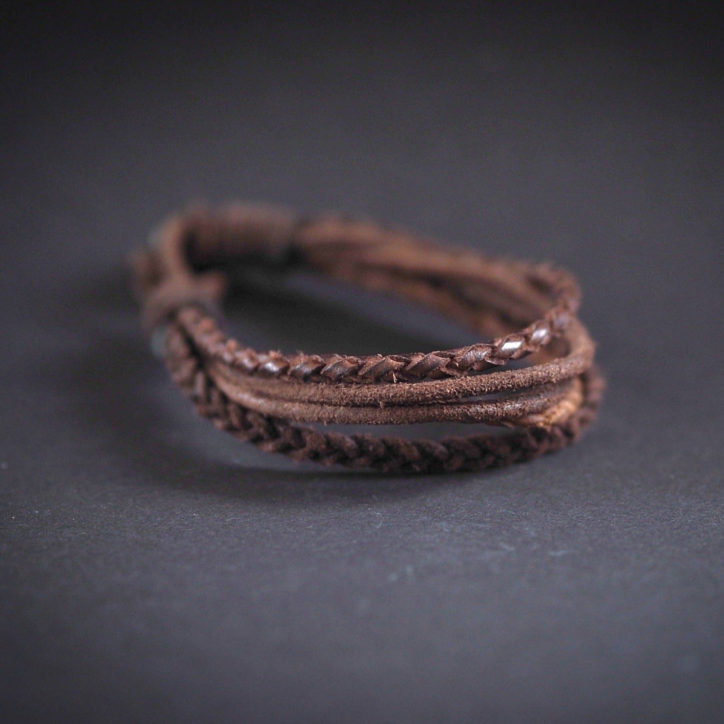 viking+nordlys+viking+äktaläder unisex  smycke  nordlys viking  läder flera flätade och enkla läderband