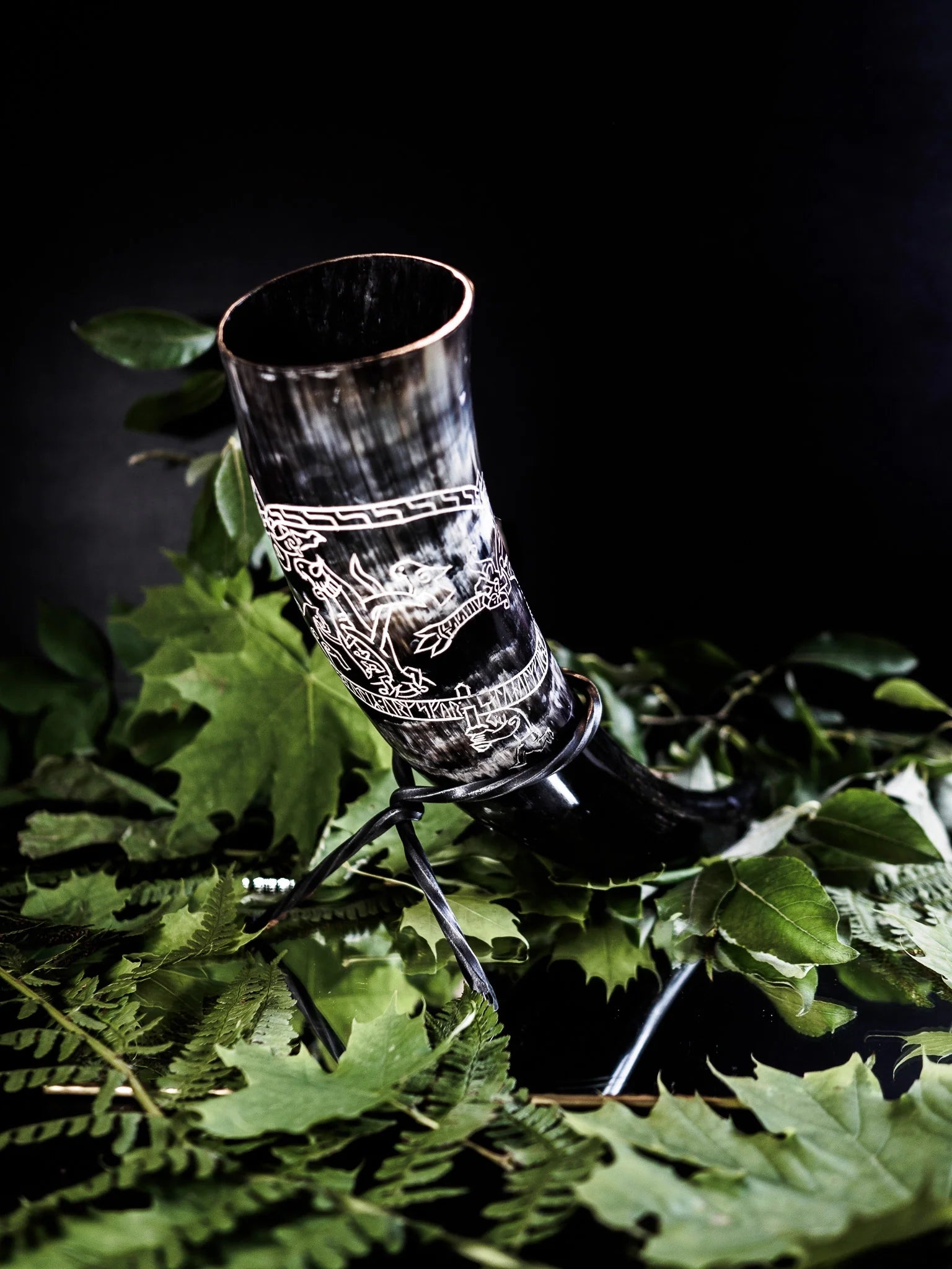 Graverat horn, Sigurdsagan