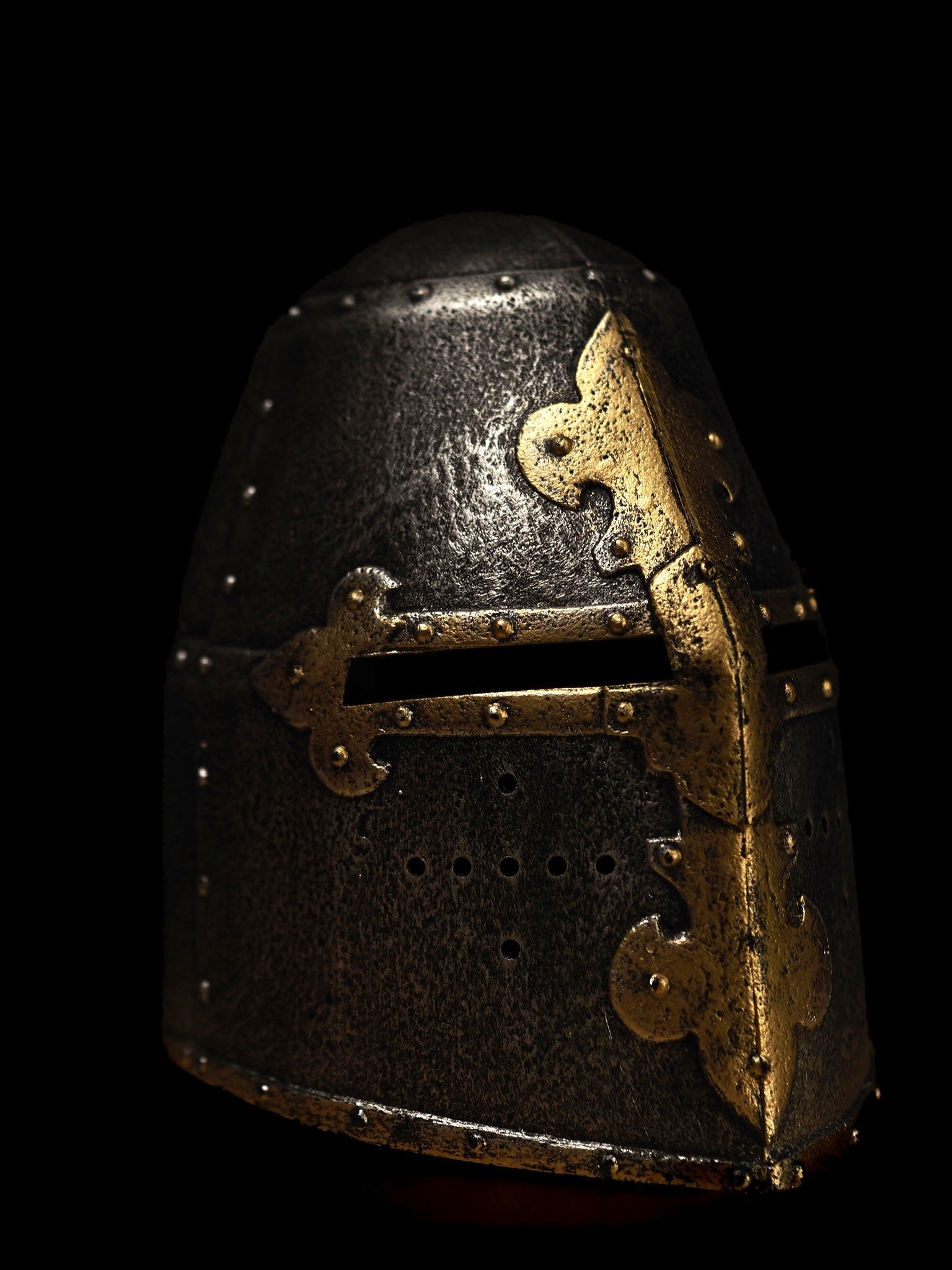 Casque de chevalier