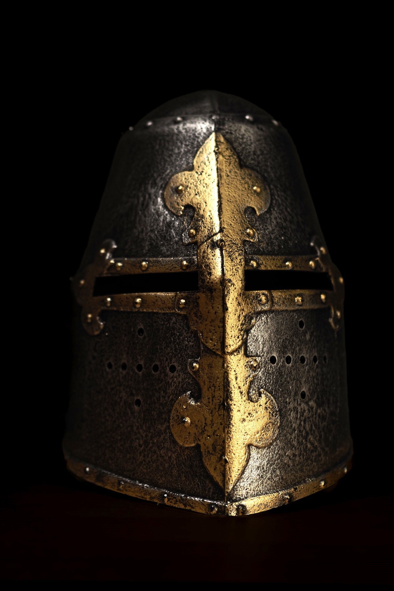 Casque de chevalier