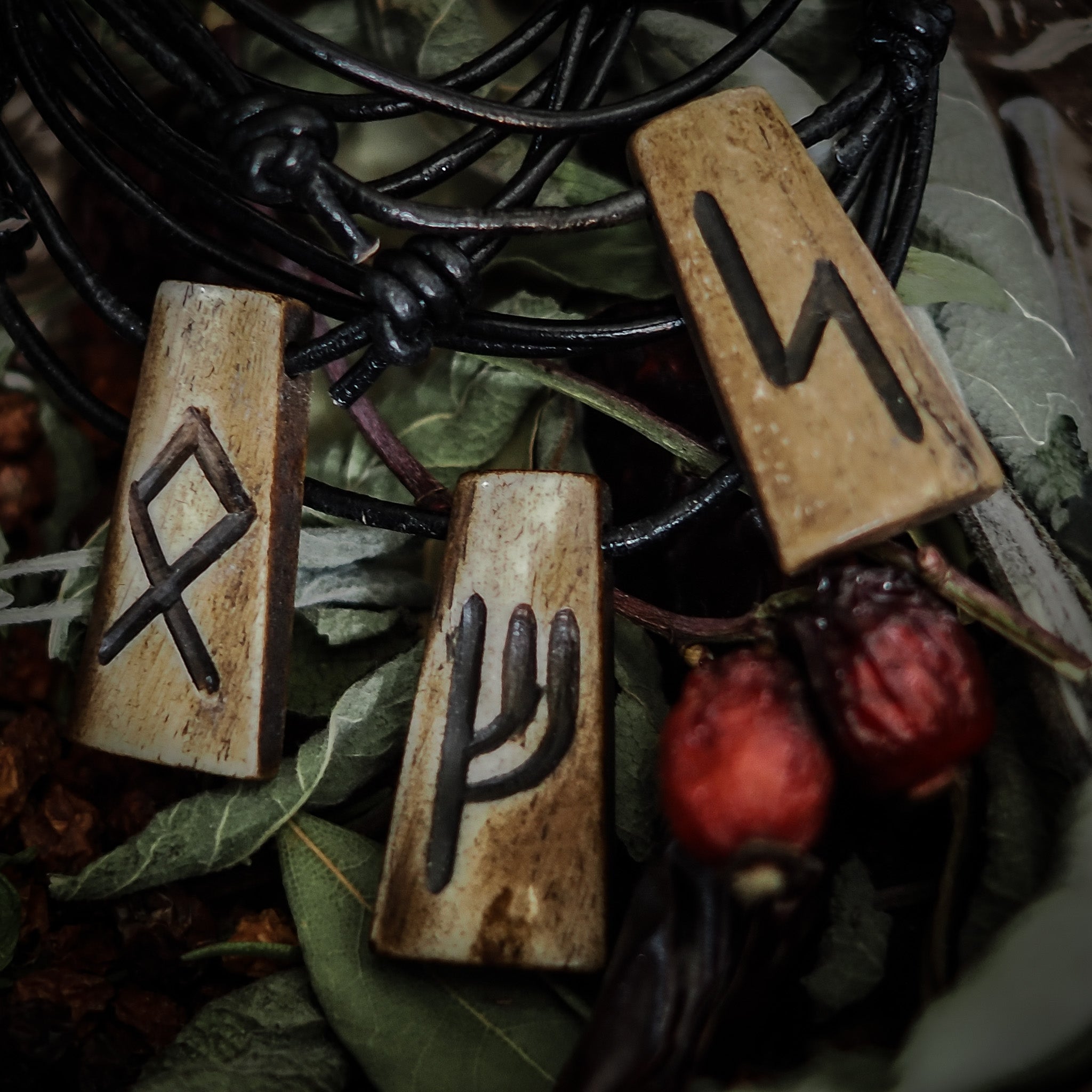 Runhalsband i ben