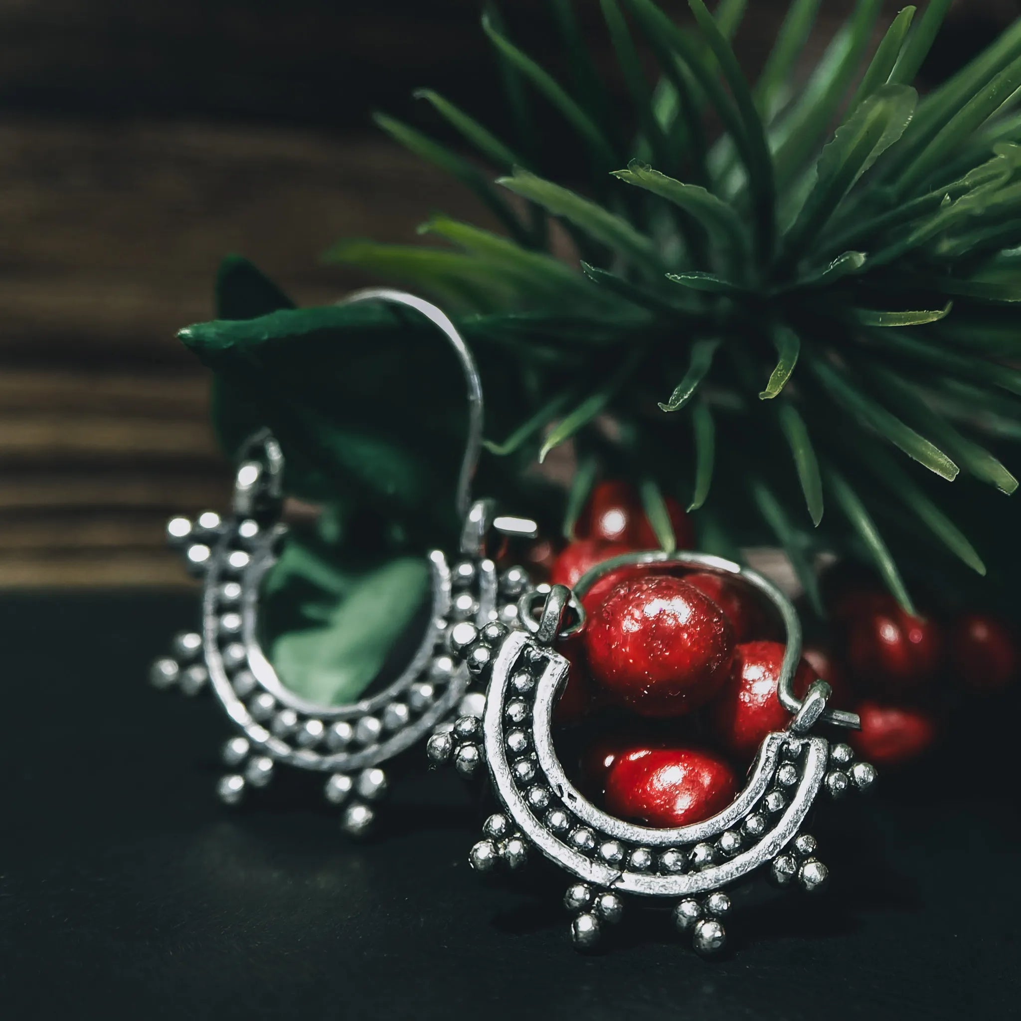 Boucle d'oreille petit soleil